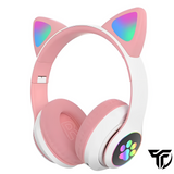 kitti headphones with RGB lights Wireless Over-Ear