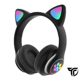 kitti headphones with RGB lights Wireless Over-Ear