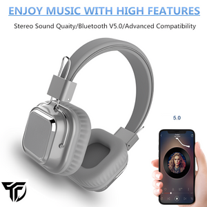 Wireless Bluetooth 5.0 SODO SD-1003 On-Ear Headset with Mic