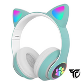 kitti headphones with RGB lights Wireless Over-Ear