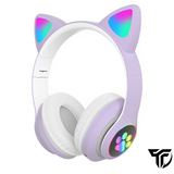 kitti headphones with RGB lights Wireless Over-Ear