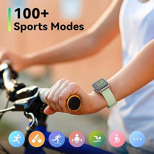 W9 Ultra Smart Watch for Women Men with Bluetooth Call,Smartwatch with Alexa Built-in,Heart Rate SpO2 Sleep Monitor,5ATM Waterproof,Step Calorie Activity Trackers and Smartwatches for iOS&Android Phones