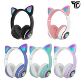 kitti headphones with RGB lights Wireless Over-Ear