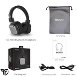 Wireless Bluetooth 5.0 SODO SD-1003 On-Ear Headset with Mic