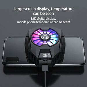 MEMO DL05 Mobile Phone Cooler Cooling Fan Radiator For PUBG Phone Cooler System Cool Heat Sink For Cellphones Tablets