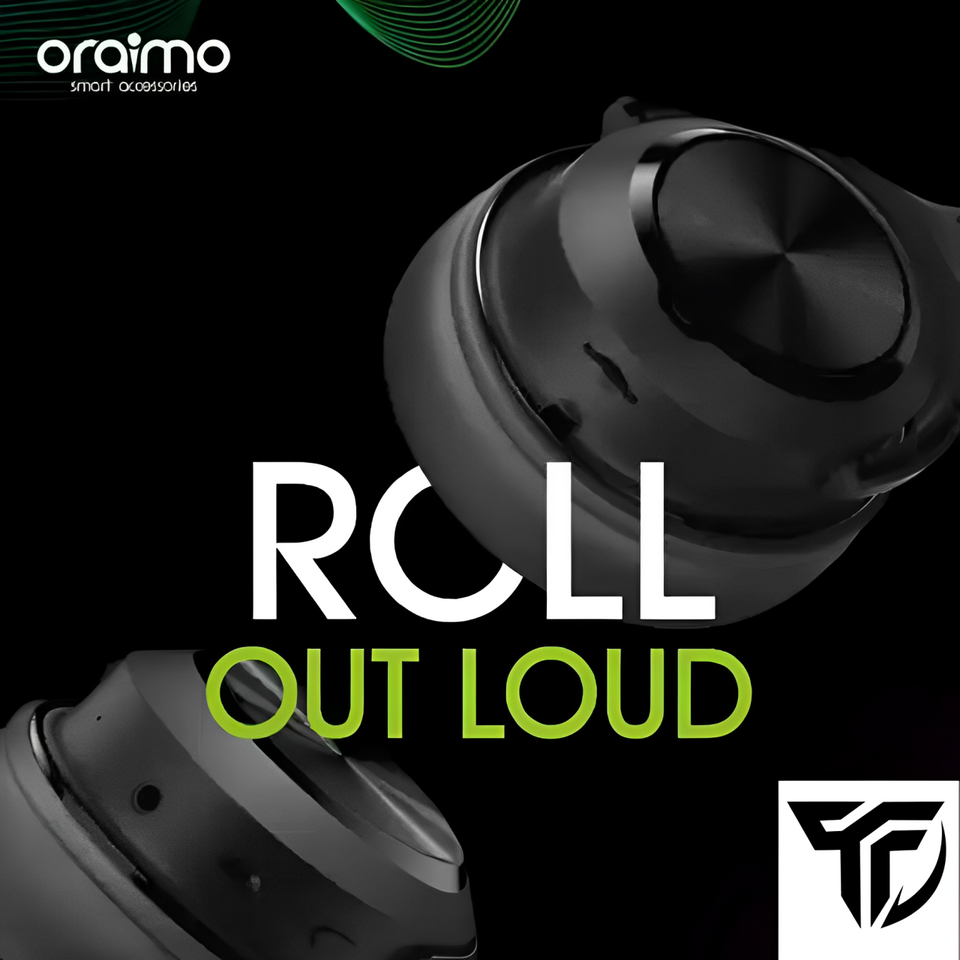 Oraimo Theater 2 Wireless 2 in 1 Bluetooth + Speaker Headset Headset OEB-H85D