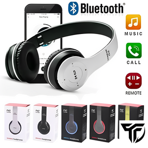 P47 Wireless Bluetooth Headphone With Microphone Foldable Headsets Bass HiFi Sound Music Stereo Earphone For Smartphones TV Game